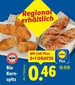 Lidl Bio korn- spitz Angebot
