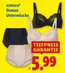 Lidl Esmaraⓡ damen unterwäsche Angebot