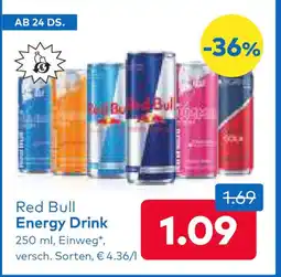 T&G Red bull energy drink Angebot