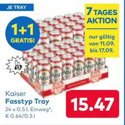 T&G Kaiser fasstyp tray Angebot