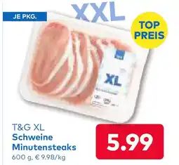 T&G T&g xl schweine minutensteaks Angebot