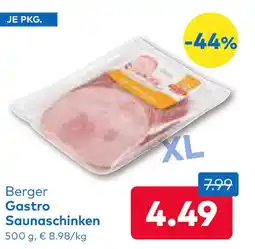T&G Berger gastro saunaschinken Angebot
