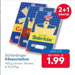 T&G Schärdinger Käsescheiben Angebot