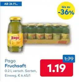 T&G Pago fruchsaft Angebot