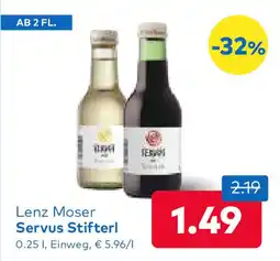T&G Lenz moser servus stifterl Angebot