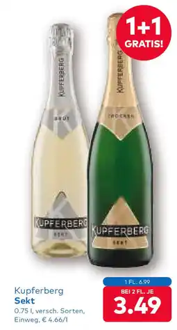 T&G Kupferberg Sekt Angebot