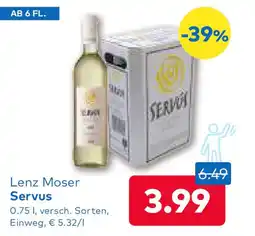 T&G Lenz moser servus Angebot