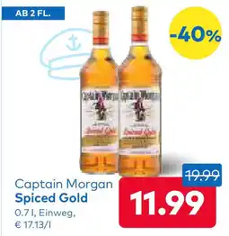 T&G Captain morgan spiced gold Angebot