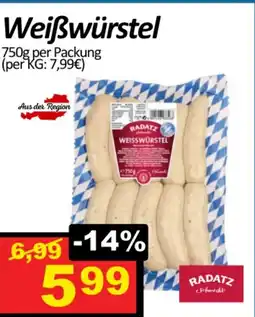 Wurstico Weißwürstel Angebot