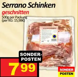 Wurstico Serrano schinken geschnitten Angebot