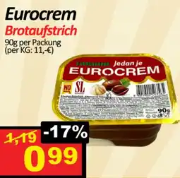 Wurstico Eurocrem Angebot
