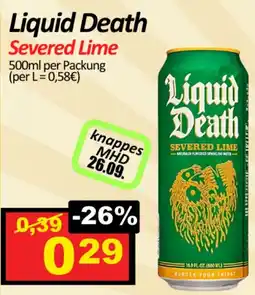 Wurstico Liquid death Angebot