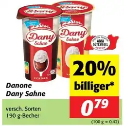 Nah&Frisch Danone dany sahne Angebot