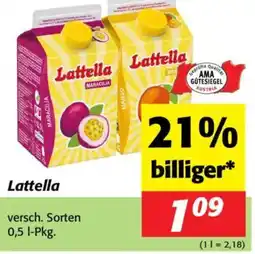 Nah&Frisch Lattella Angebot