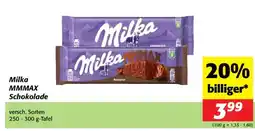 Nah&Frisch Milka mmmax schokolade Angebot