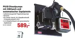 Lagerhaus Piusi dieselpumpe mit zählwerk und automatischer zapfpistole Angebot