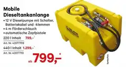 Lagerhaus Mobile Dieseltankanlange Angebot