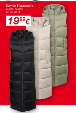 KiK Damen Steppweste Angebot