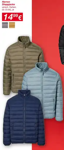KiK Herren Steppjacke Angebot