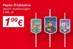 KiK Papier-Trinkhalme Angebot