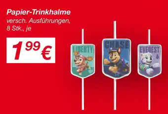 KiK Papier-Trinkhalme Angebot