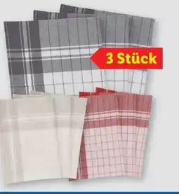 Lidl Livarno Home Geschirrtuch-Set Angebot