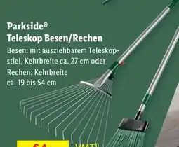 Lidl Parkside Teleskop Besen Angebot