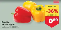 MPreis Paprika Angebot