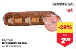 MPreis Hörtnagl Innsbrucker Spezial Angebot