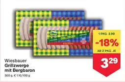 MPreis Wiesbauer Grillzwerge Bergbaron Angebot