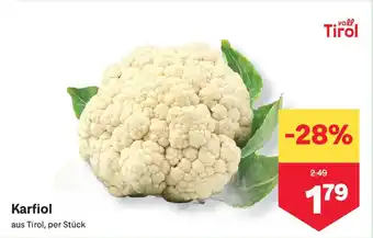 MPreis Karfiol Angebot