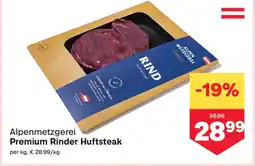 MPreis Alpenmetzgerei rinder huftsteaks Angebot