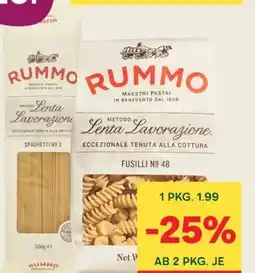 MPreis Rummo Teigwaren Angebot