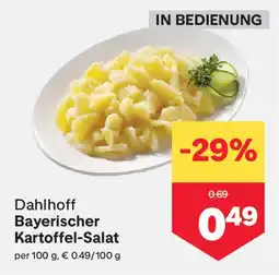MPreis Dahlhoff Feinkost Bayerischer Kartoffel-Salat Angebot