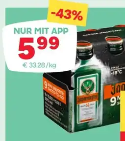 MPreis Jägermeister Mini Meister Angebot