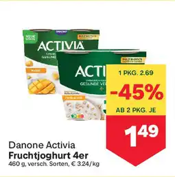 MPreis Danone Activia Fruchtjoghurt Angebot