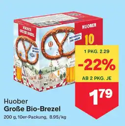 MPreis Huober Bio Brezel Angebot