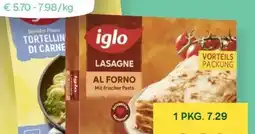MPreis Iglo Lasagne al Forno Angebot