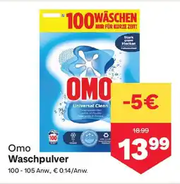 MPreis Omo Waschpulver Angebot