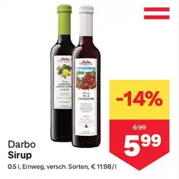MPreis Darbo Sirup Angebot