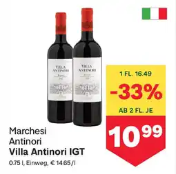 MPreis Marchesi Antinori Villa Antionori Angebot
