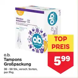 MPreis O.B. Extra Protect Tampons Angebot