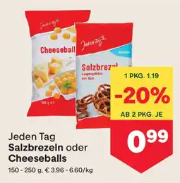 MPreis Jeden Tag Salzbrezel Angebot