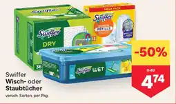MPreis Swiffer Wet Wischtücher Angebot