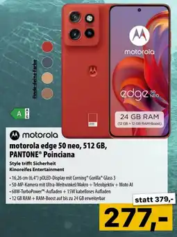 Cosmos motorola edge 50 neo, 512 GB PANTONE Poinciana Angebot