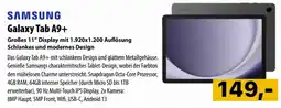 Cosmos SAMSUNG Galaxy Tab A9+ Angebot