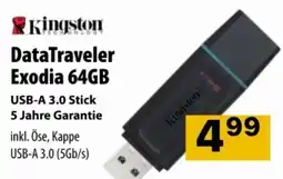 Cosmos Kingston DataTraveler Exodia 64GB Angebot