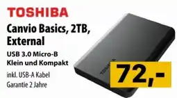 Cosmos Toshiba Canvio Basics, 2TB, External Angebot