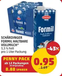 PENNY Schärdinger formil haltbare vollmilch Angebot