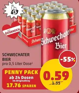 PENNY Schwechater bier Angebot